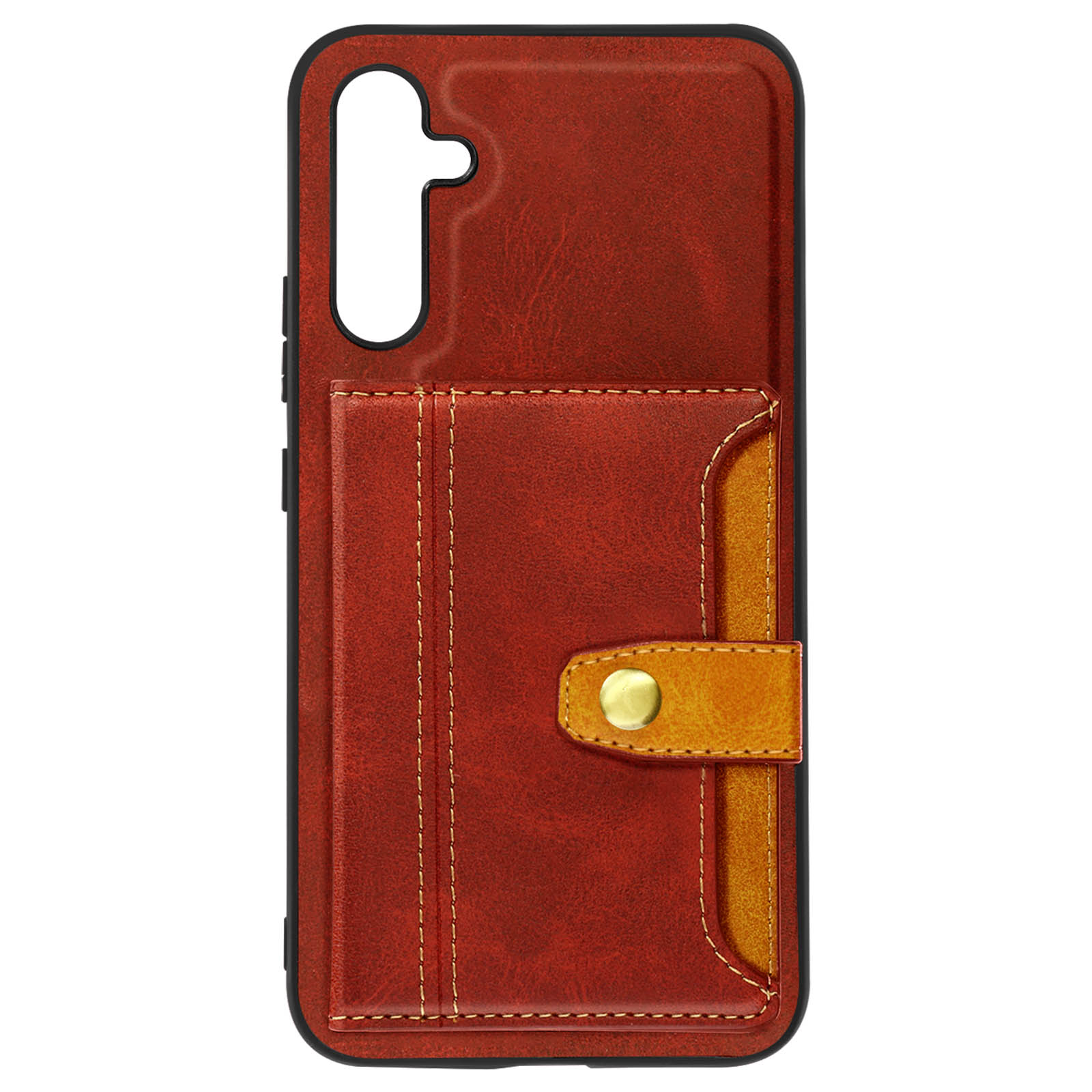 Samsung, 5G, Series, 5 Versa Kartenfächer A34 Rot AVIZAR Case, Backcover, Galaxy