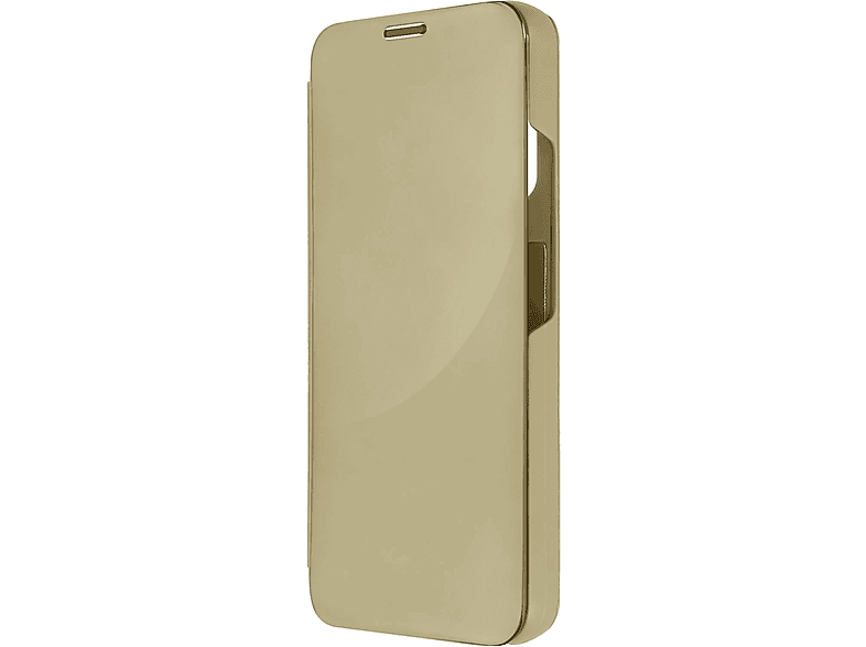 AVIZAR Clear View Standing Cover Series, Bookcover, Samsung, Galaxy A54 5G, Gold