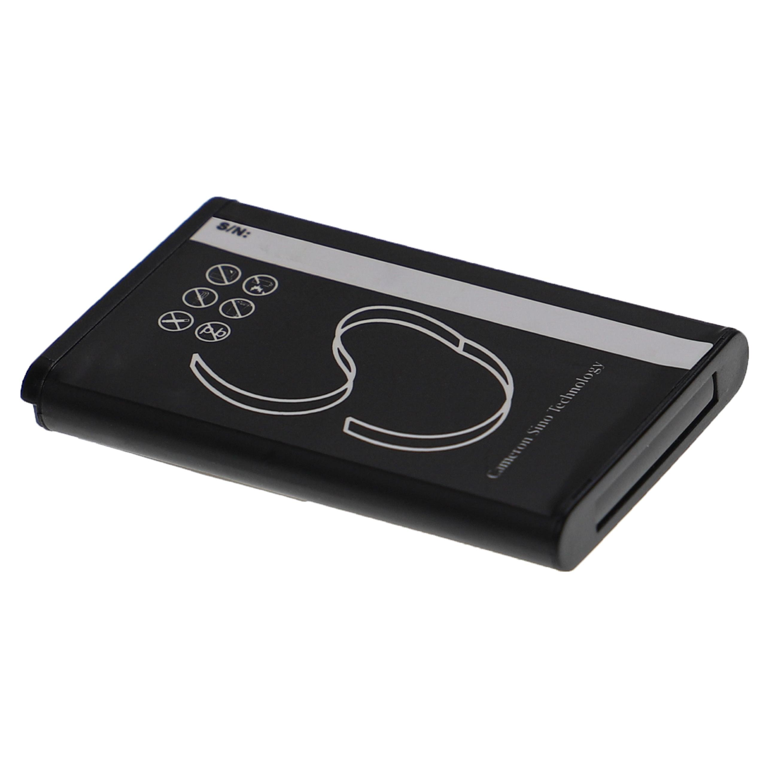 Schwarze Batterie mit Text und Symbolen. 'Cameron Sino Technology' ist geschrieben.