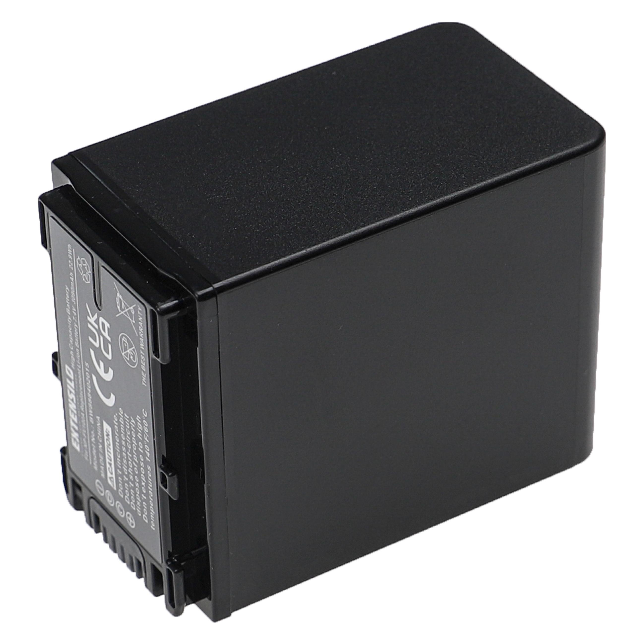 EXTENSILO kompatibel mit Sony PXW-FS7M2 Li-Ion Volt, Kamera, 3090 Akku - 7.4