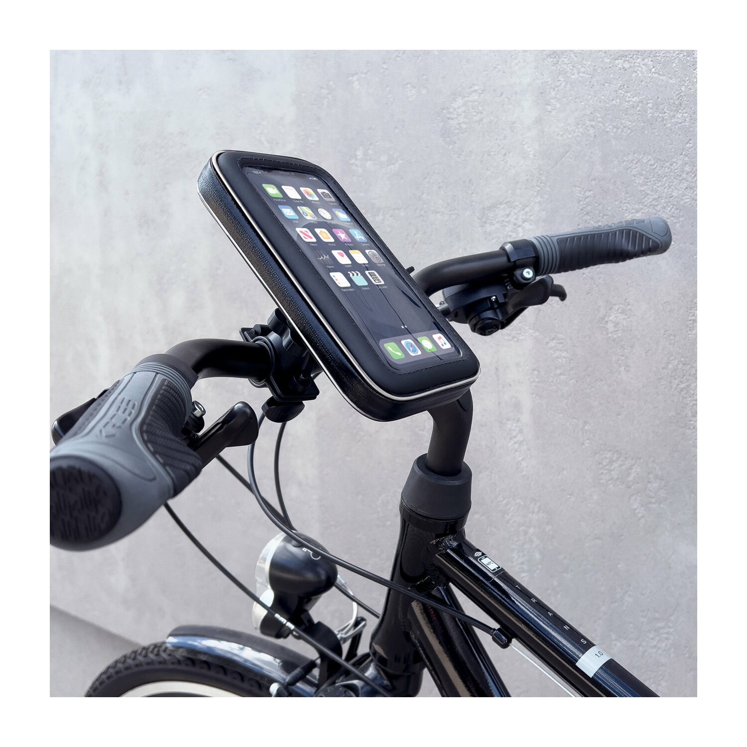 Smartphonehalterung Fahrradhalterung, WOZINSKY Schwarz WBBHK7