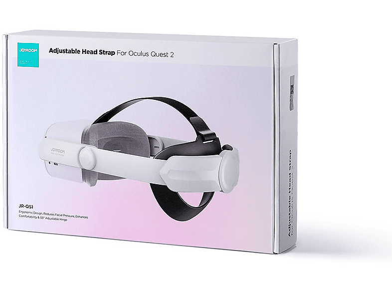 JOYROOM Strap Oculus 2 VR-Brillen-Halterung, Quest Weiß