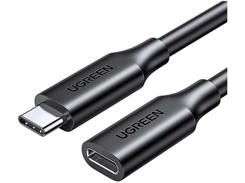 UGREEN USB C (männlich) - USB C (weiblich) 1m Kabelverlängerungsadapter