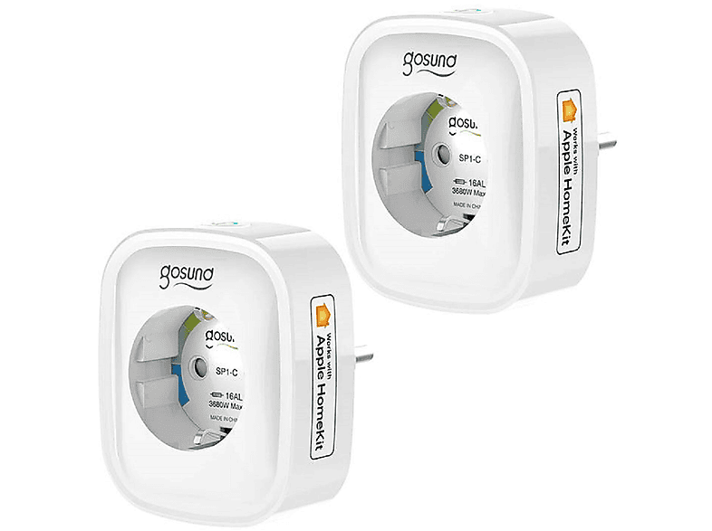 SP1-C 2er-Pack Steckdose Smart-Steckdose GOSUND Intelligente