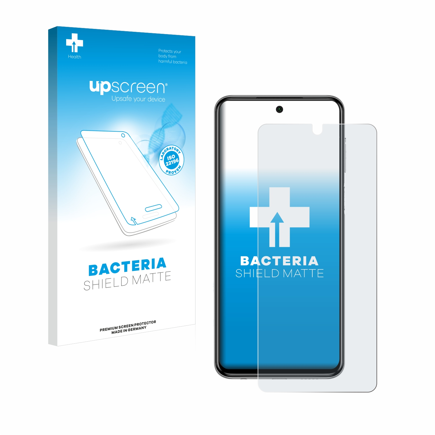 Pro) Note 9 UPSCREEN entspiegelt antibakteriell Redmi Schutzfolie(für matte Xiaomi