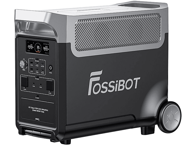 FOSSIBOT F3600 Stromzeuger 3840Wh Schwarz | Powerstation