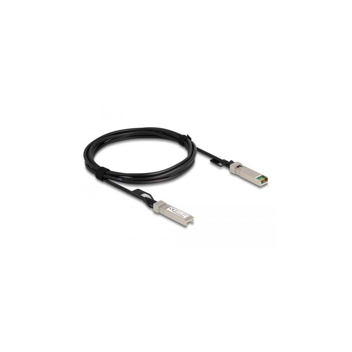 DELOCK 84210 SFP+ Cable Schwarz (DAC), Direct Attachment