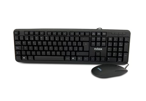 Nilox Teclado USB Negro