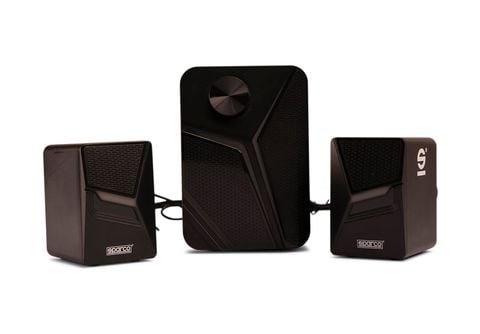 Sparco SPSPEAKERS Altavoces Gaming con LED RGB Negro