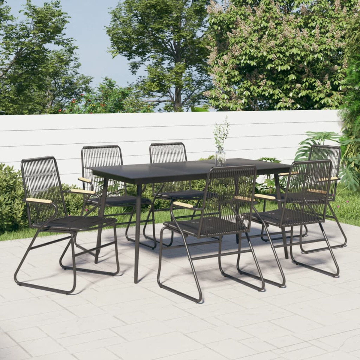 VIDAXL 3060270 Schwarz Gartenstuhl