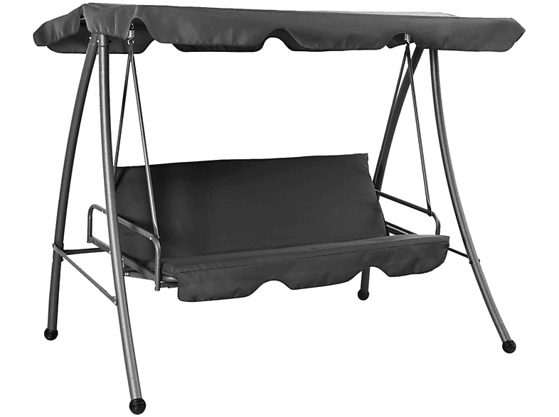 VIDAXL 45072 Hollywoodschaukel, Grau MediaMarkt