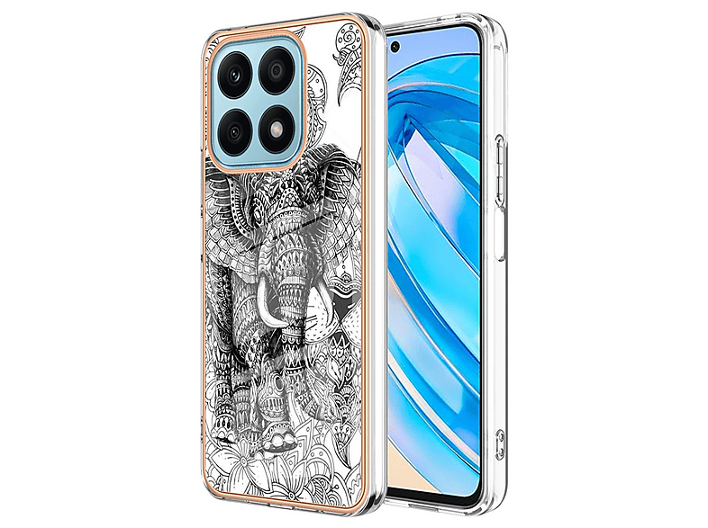 Honor 9 Hülle Hülle Für Ehre X8A,Dünne Transparente Silikon Gel Handy Cover Display Hartglas Honor Pad X9 Hülle Mit Tastatur