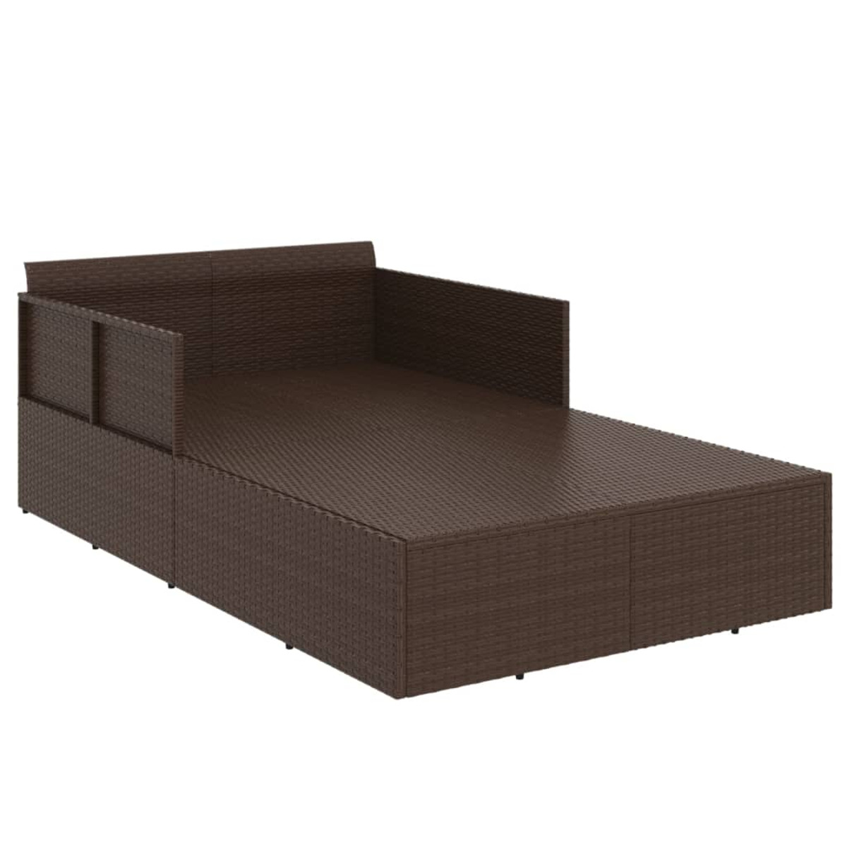 362266 VIDAXL Sonnenbett, Braun