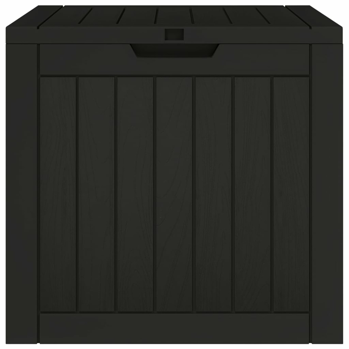 Garten, 364164 für VIDAXL den Aufbewahrungsbox Schwarz