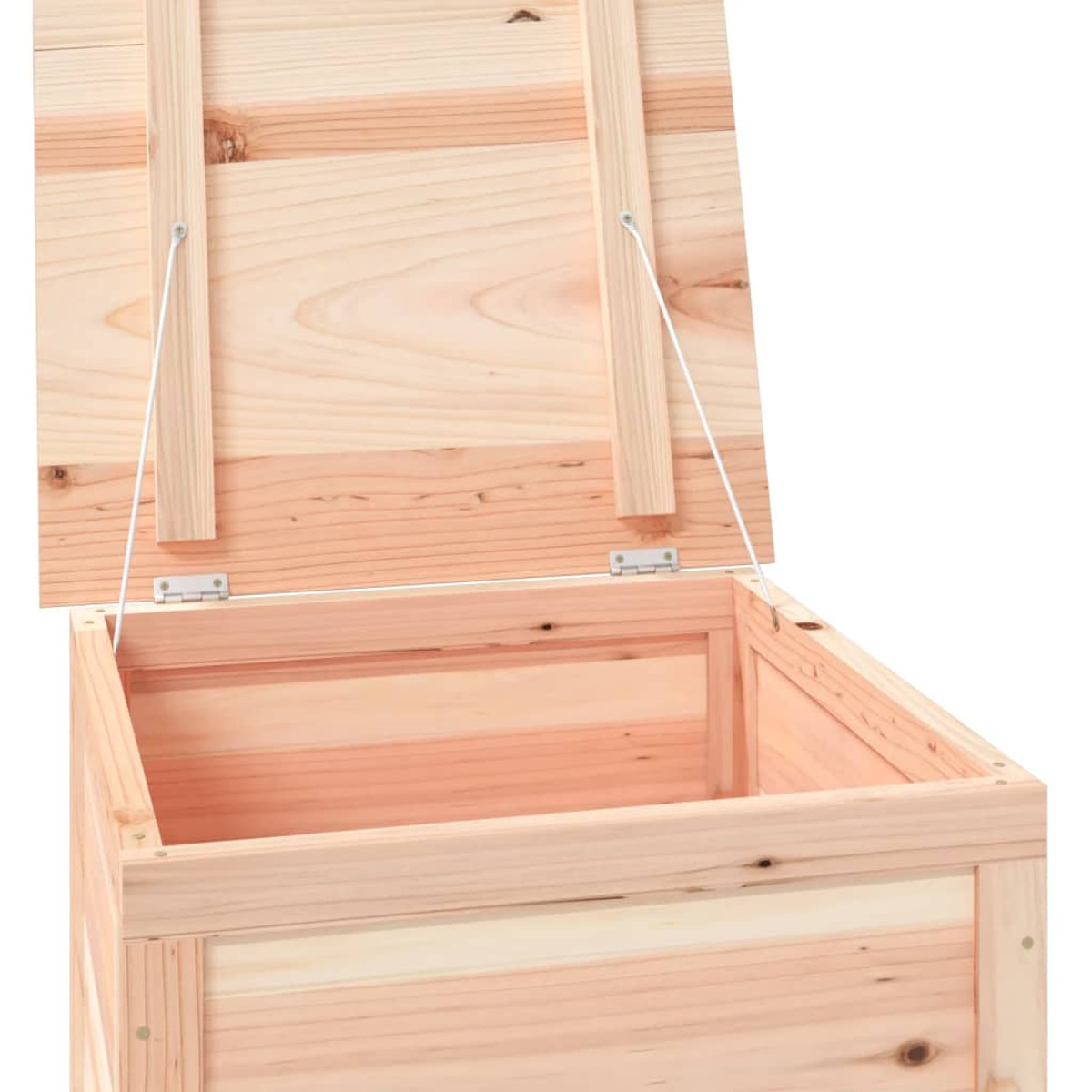 VIDAXL 152162 Aufbewahrungsbox für den Holzfarbe Garten