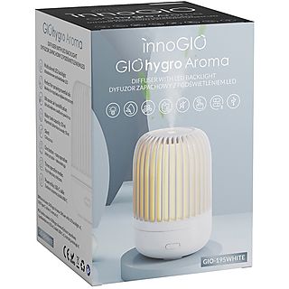 Difusor de aroma - INNOGIO GIO-195WHITE, 50 ml, 5 m², Crema