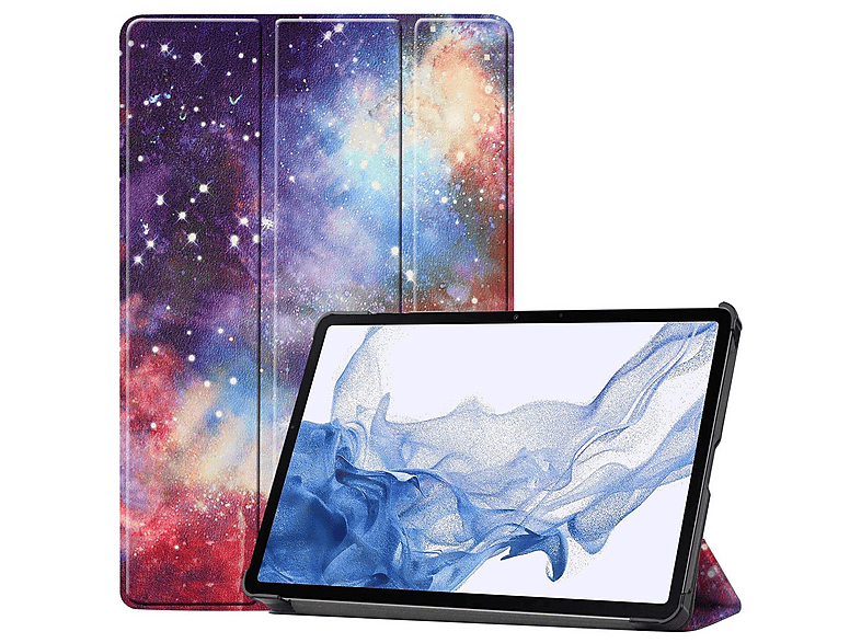 WIGENTO 3folt Wake UP & Sleep Smart Cover Muster Motiv aufstellbar