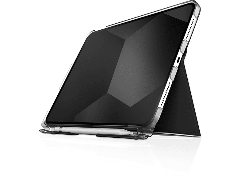 Schwarz Tablethülle Polycarbonat, Apple Bookcover Studio STM für