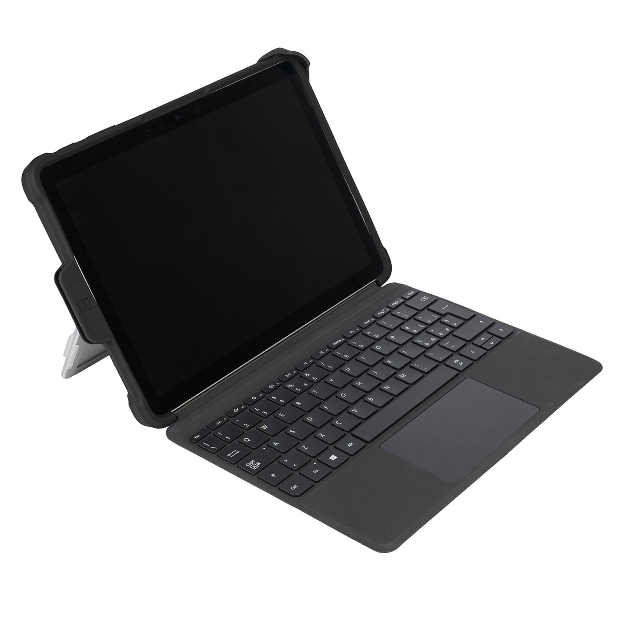 TPU, Cover Casco Polycarbonat, für TUCANO Microsoft Schwarz Hülle Flip Tablet