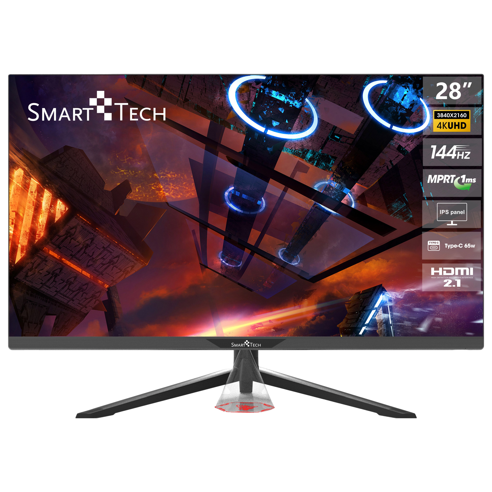28 ) Reaktionszeit (3 4K Monitor SMART 144HZ ms , TECH UHD Gaming Zoll 280G01UIF