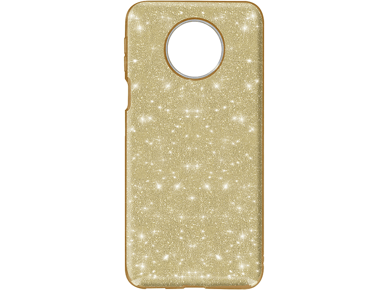 AVIZAR Papay Series, Backcover, Xiaomi, Redmi Note 9T 5G, Gold