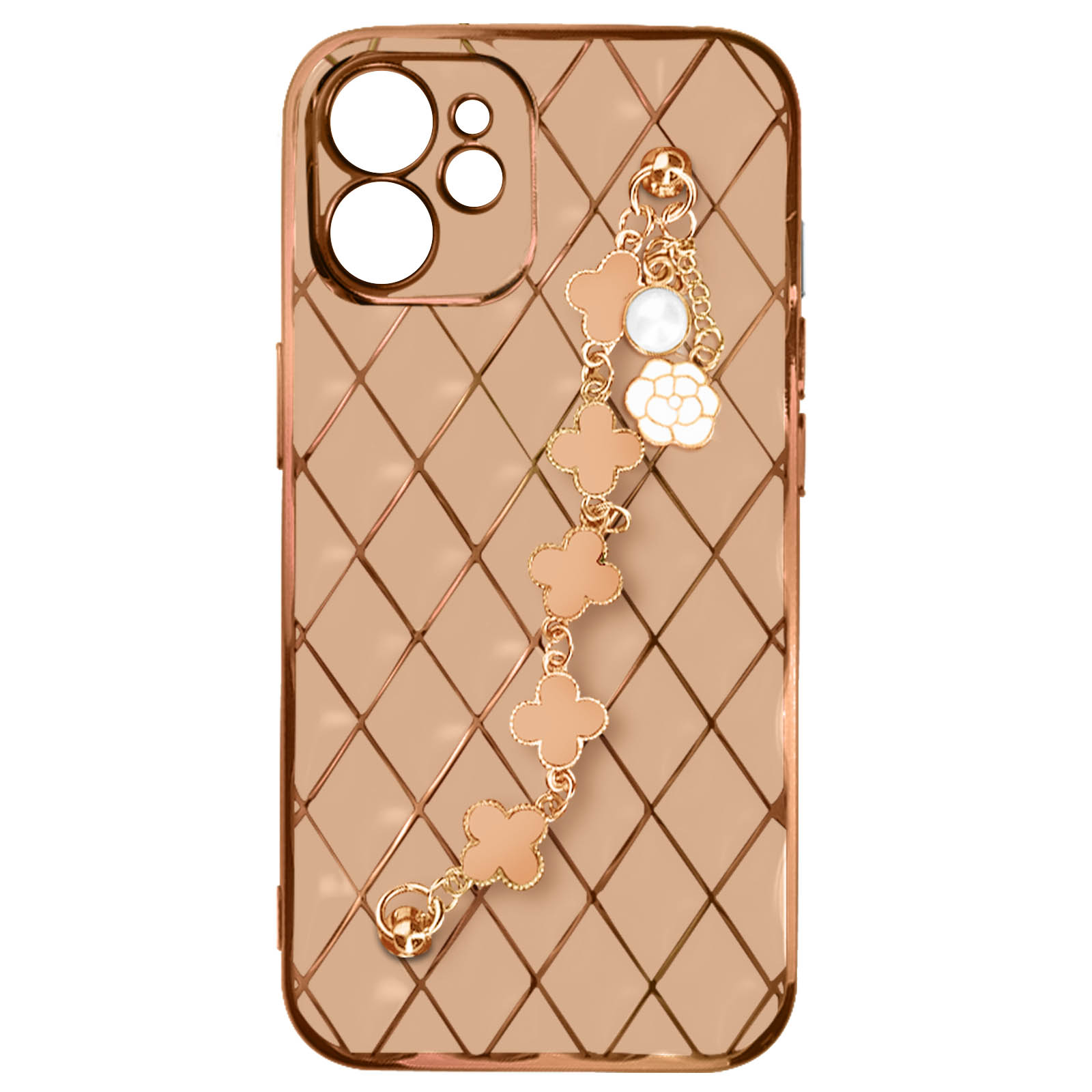 12, Rosegold Apple, AVIZAR iPhone Backcover, Series, Trend