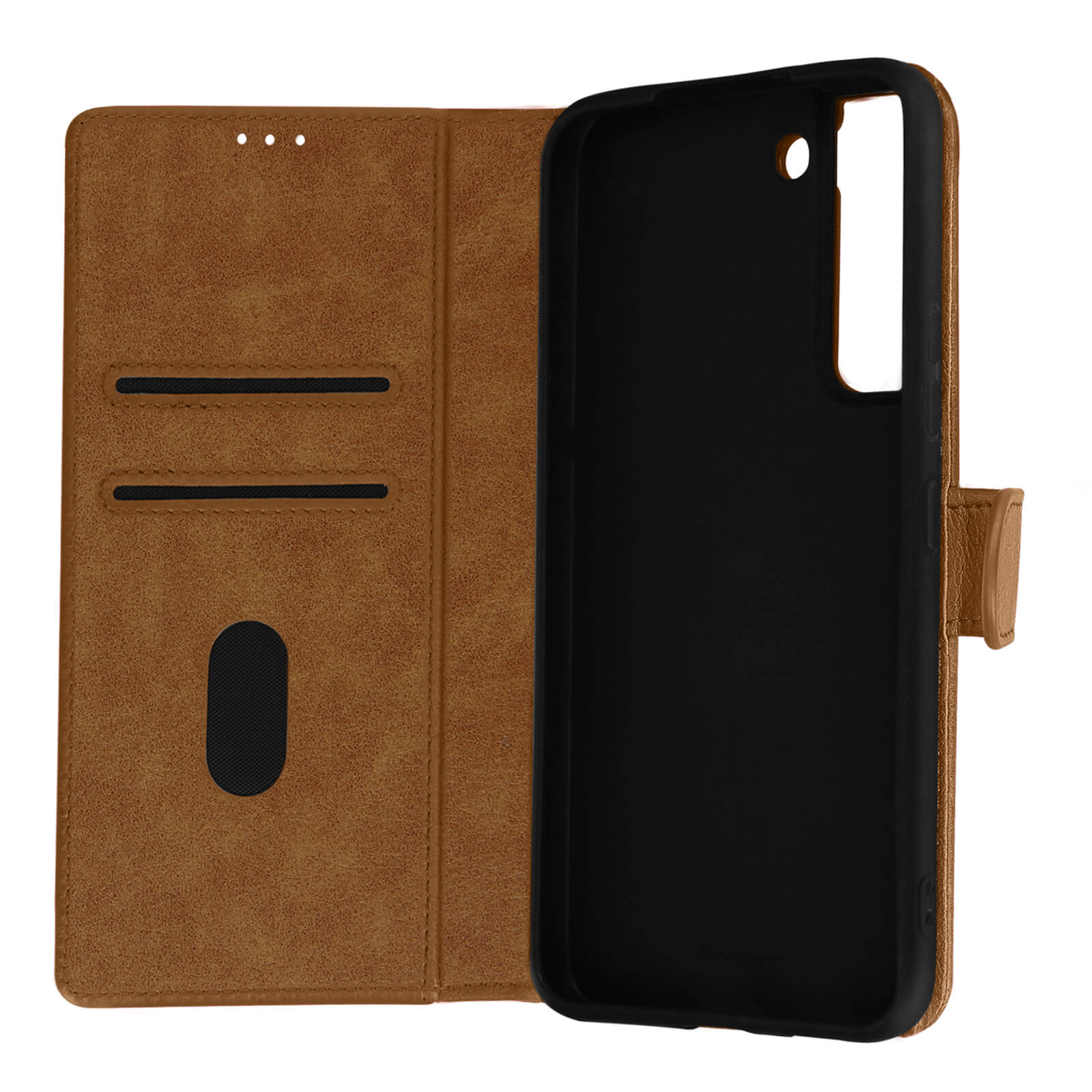 S22 Plus, Bookcover, Chester AVIZAR Samsung, Series, Braun Galaxy