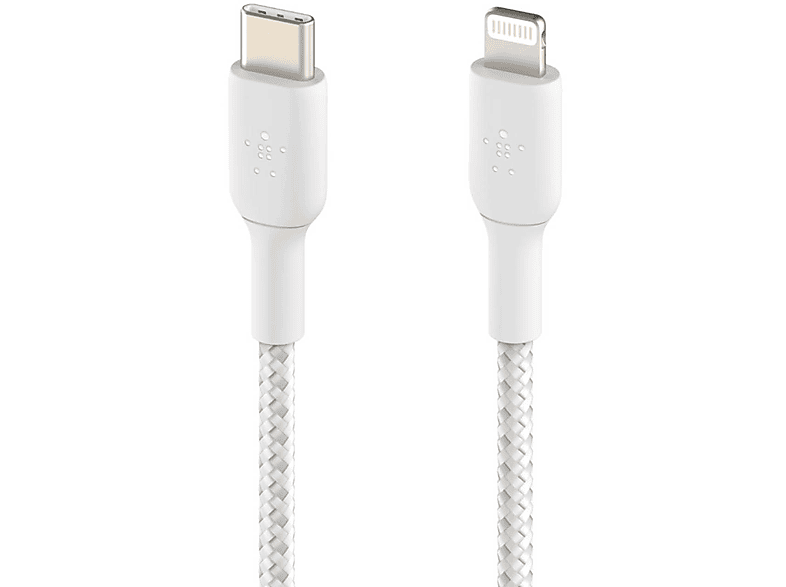 USB-C Lightning Nylonkabel BELKIN USB-Kabel / 2m