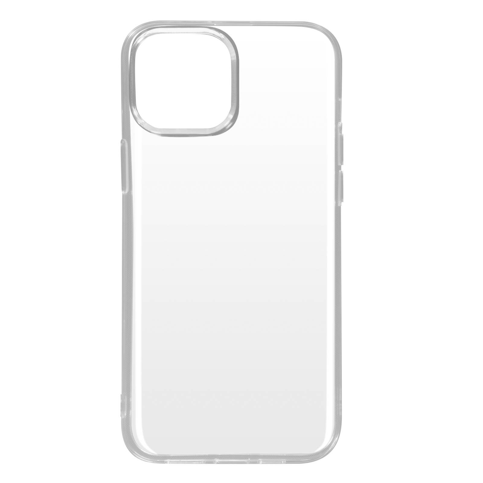 Coque de téléphone transparente. Pas de motif, plastique transparent.