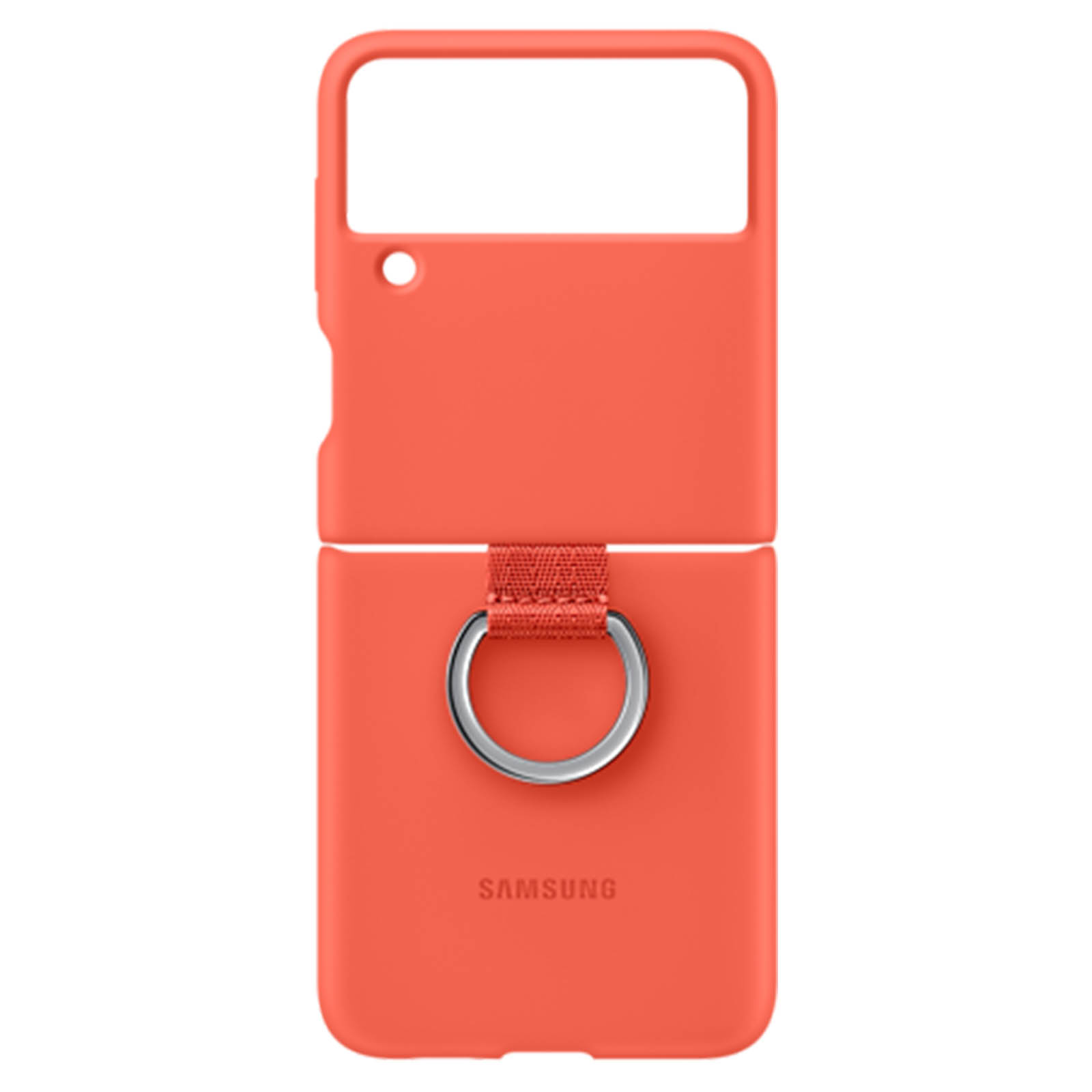 3, Z Series, Cover Korallenrot Backcover, with Flip Silicone Samsung, Ring SAMSUNG Galaxy