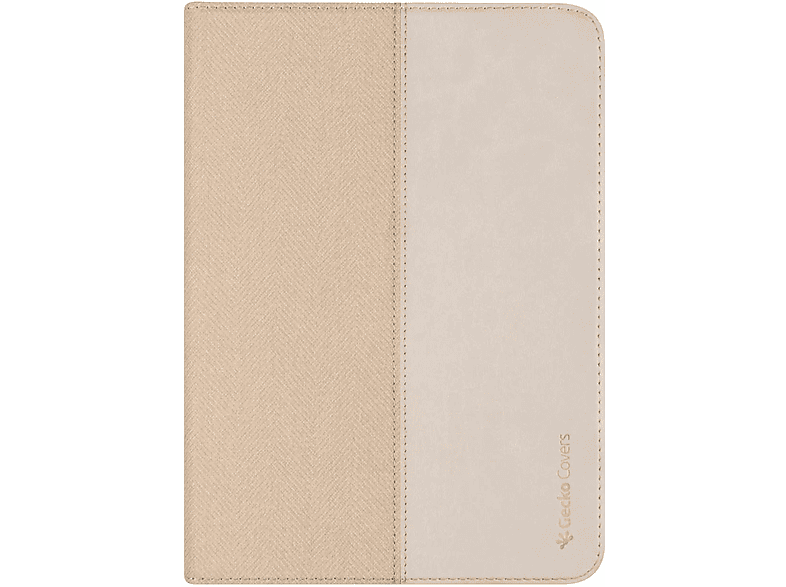 GECKO COVERS iPad 10,9-Zoll-Hülle, Easy-Click 2.0 Hülle, Kickstand, PU-Leder Tablethülle Backcover für Apple Kunstleer, Polycarbonaat, Creme