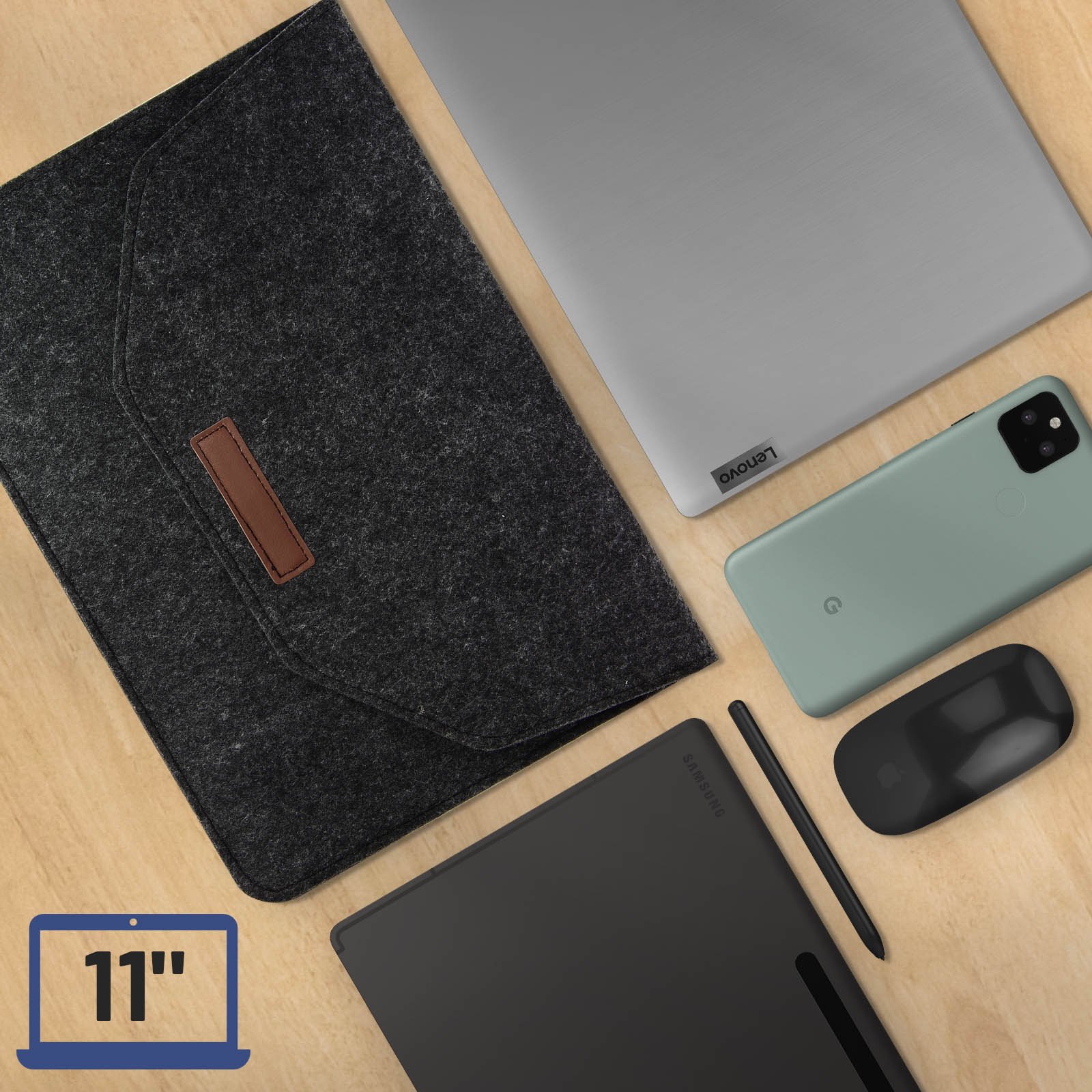 Laptop- Aktentasche Stoff, AVIZAR Taschen für Schwarz 11 Series Tablettasche Zoll Universal