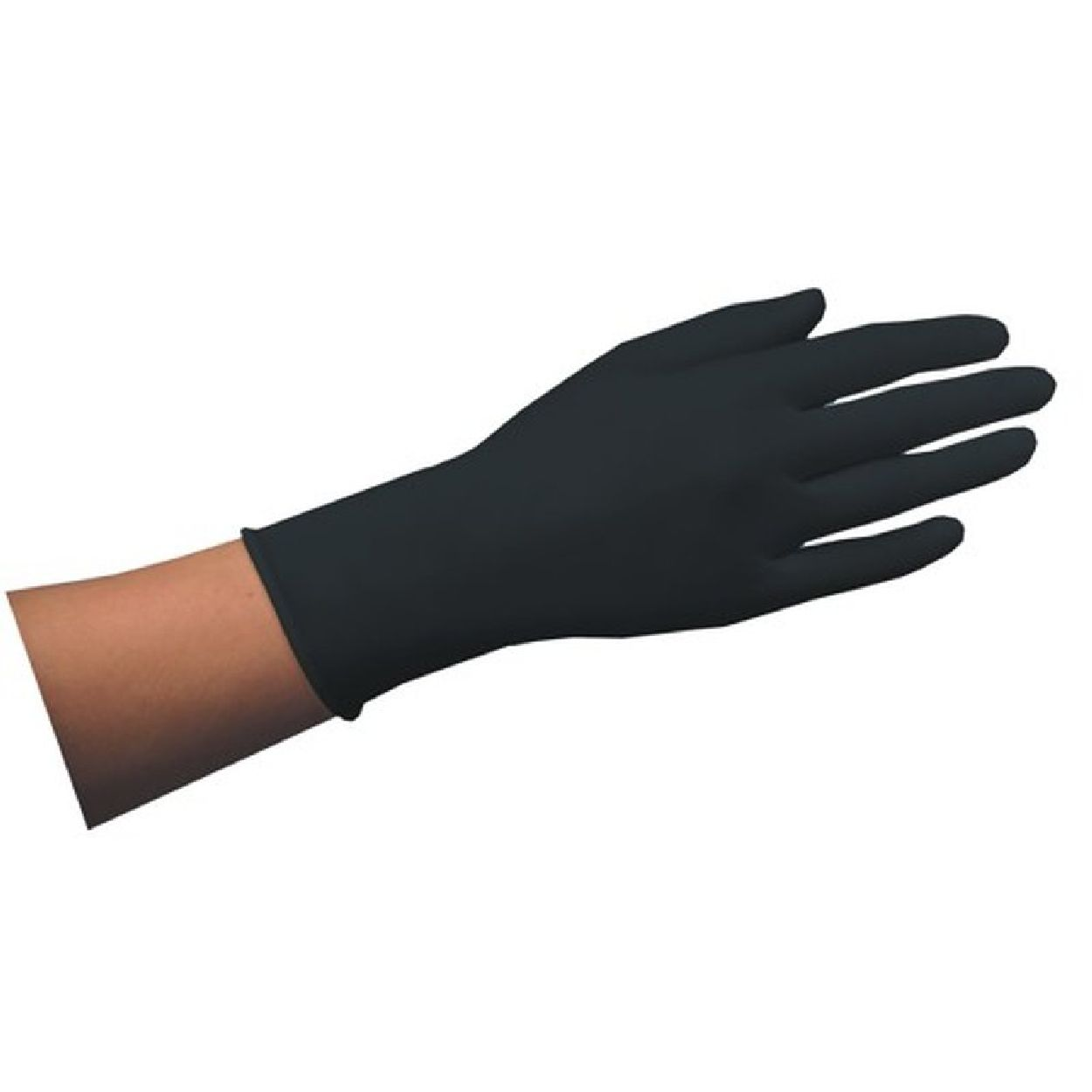 INBUSCO / KUBIS Transparent Handschuh-puderfrei schwarz Autopflege, Latex