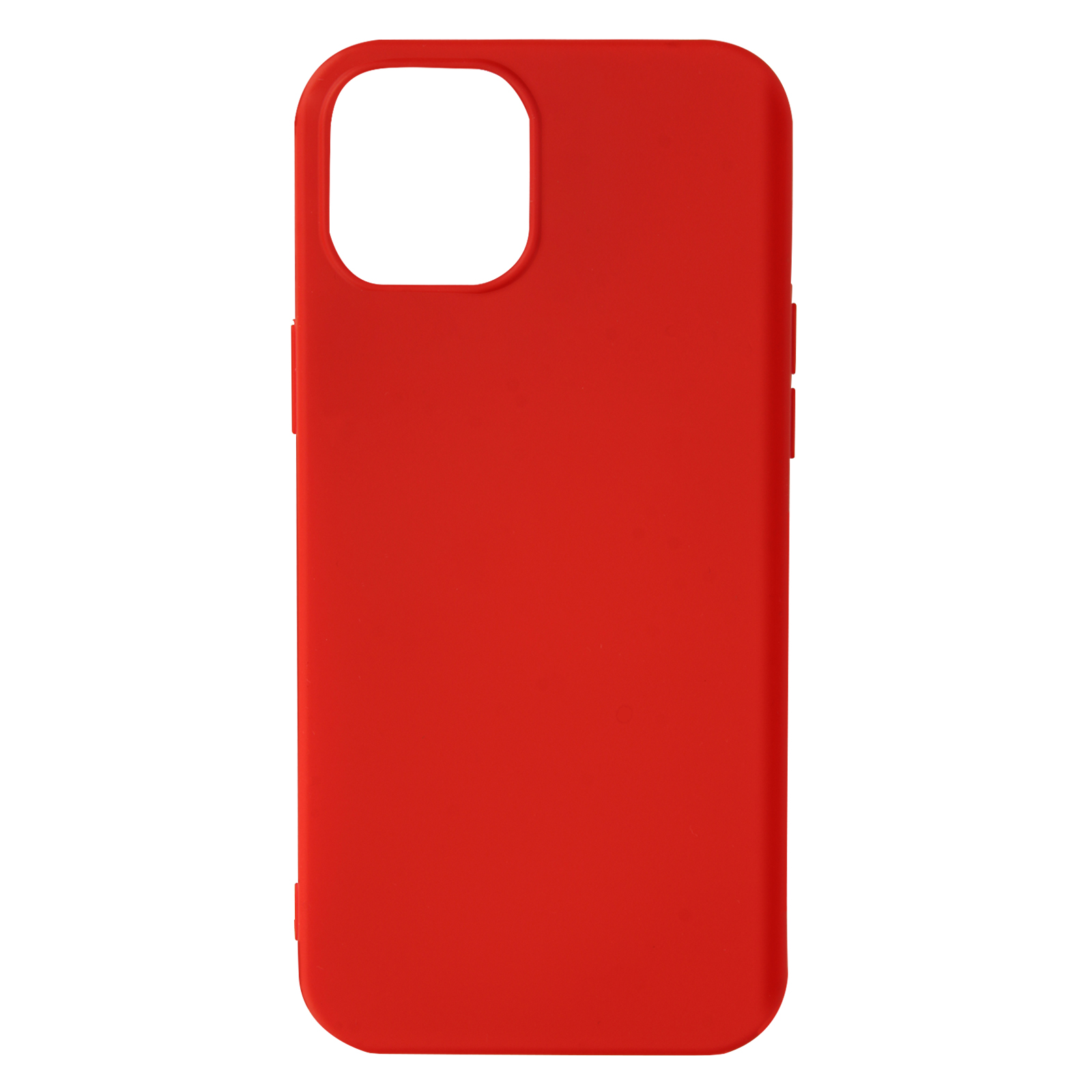 Custodia per telefono rossa. È una custodia a tinta unita.