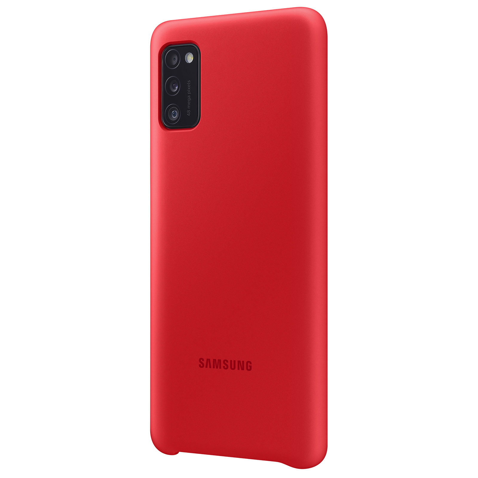 Original SAMSUNG Silikon, Galaxy aus A41, Backcover, Rot Handyhülle Samsung,