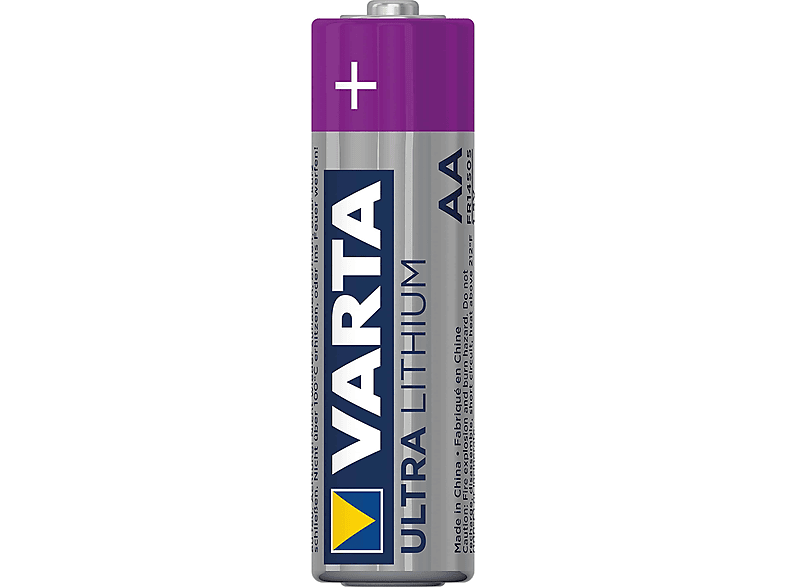 VARTA Ultra Lithium L91 Mignon AA Batterie (4er Blister) Mando distancia Batterie, Lithium, 1.5 Volt, 2.9 Ah