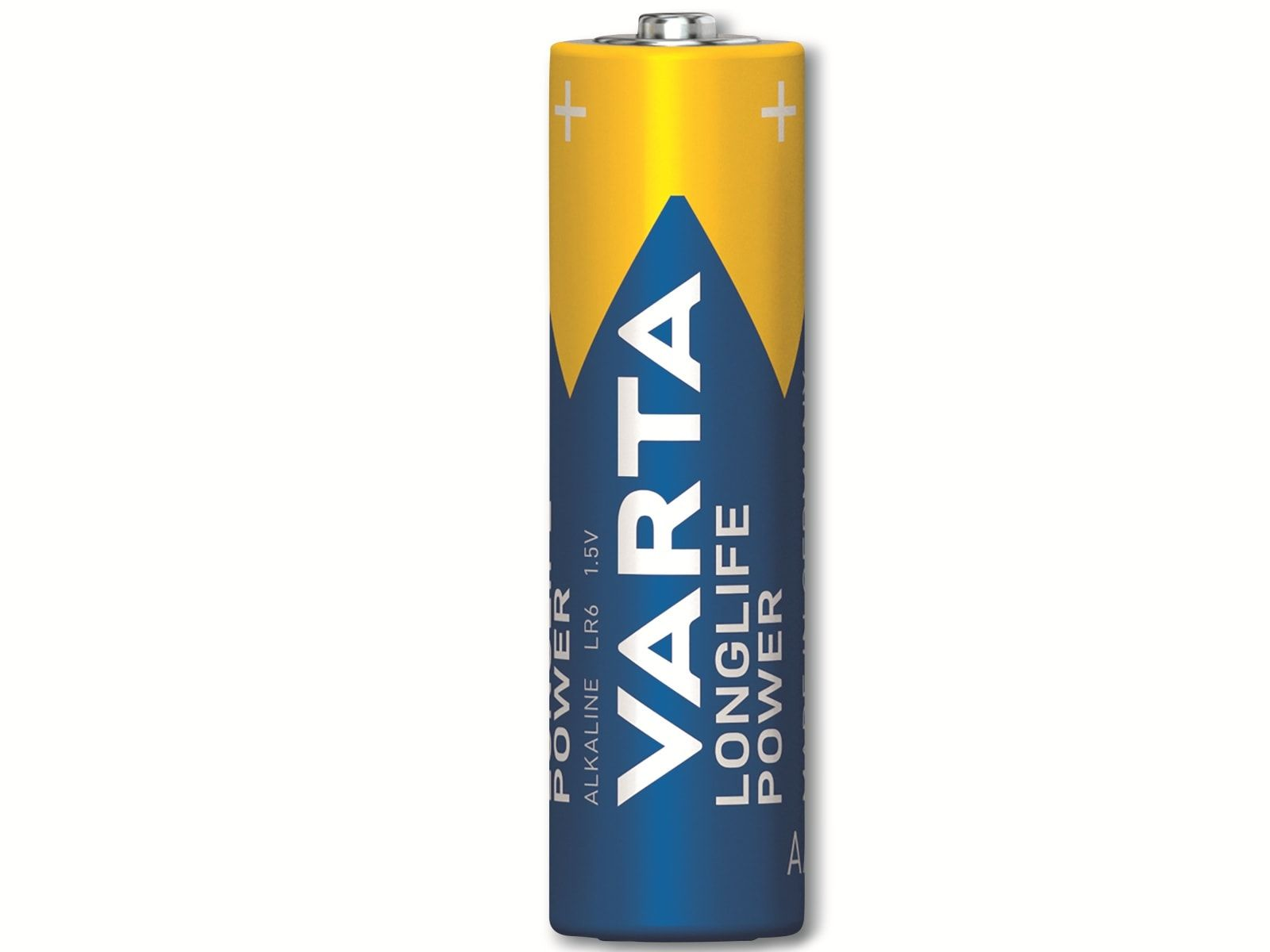 VARTA Batterie Alkaline, Mignon, 20 1.5V, LR06, Power, Longlife AA, Alkaline Batterien Stück