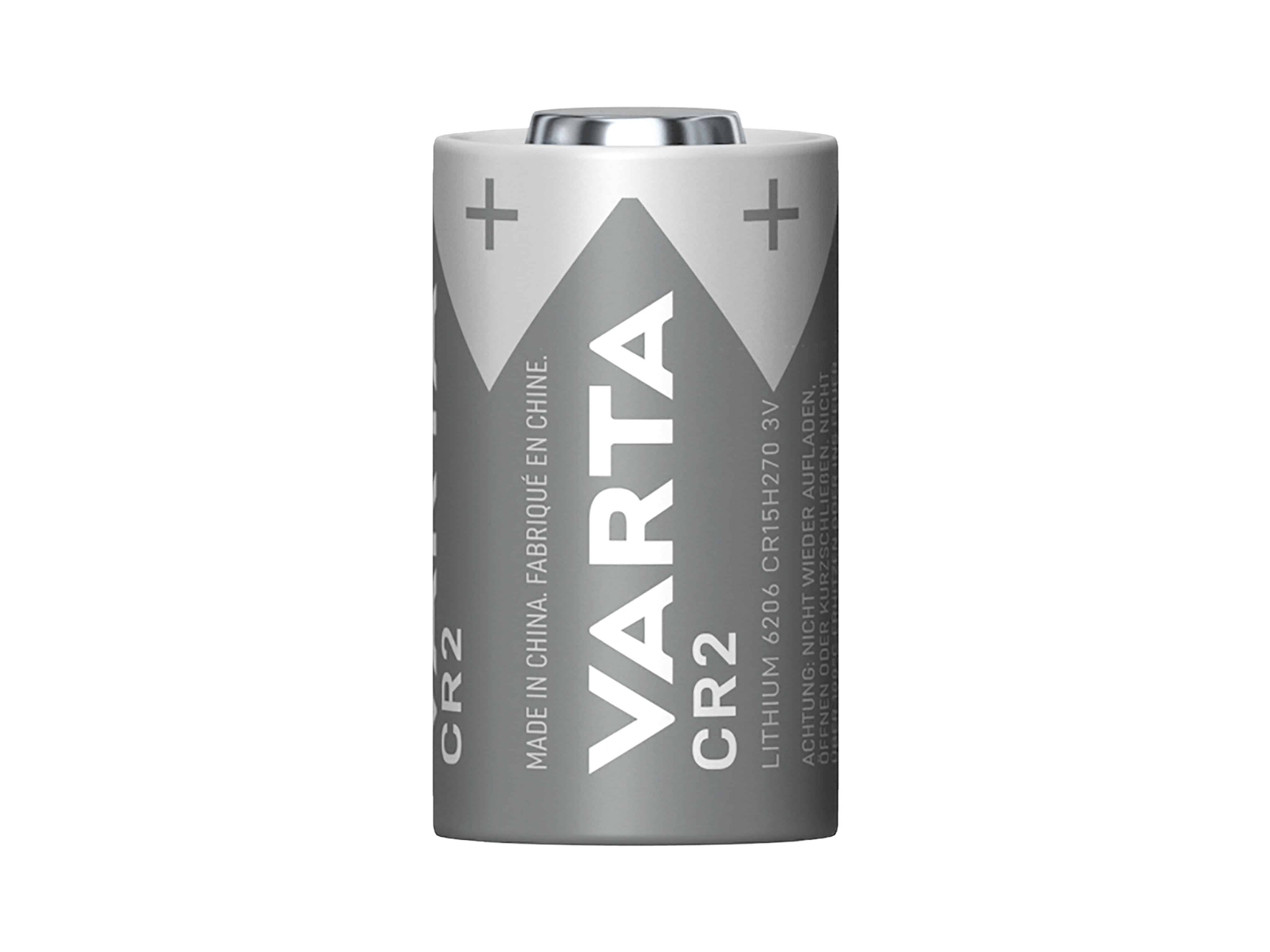 Ah Fotobatterie, Fotobatterie 3V (1er Blister) Distancia Lithium VARTA CR2 Li-MnO2, Mando 0.92 3 Volt,