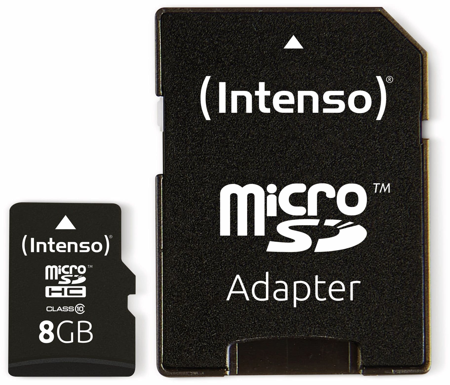 8GB Speicherkarte, Class 12 SDHC, 10 MB/s Card MicroSD 8 Micro-SD INTENSO GB,