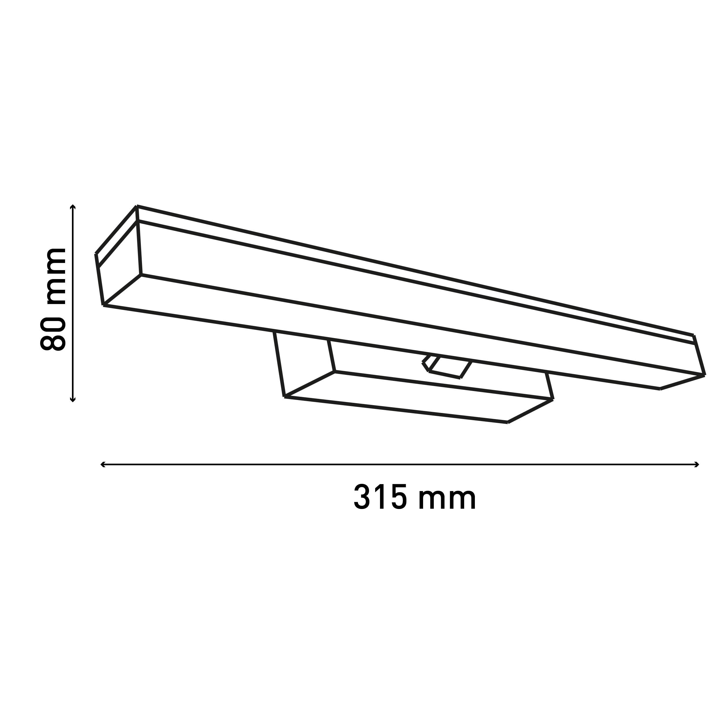 VARETA LEUCHTEN NÄVE Warmweiss Wandleuchte LED