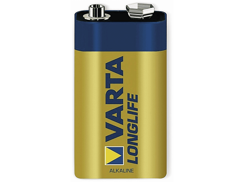 50x Varta Industrial Pro Alkaline 9V Block Batteries E-Block 4022 6LR61 MN1604
