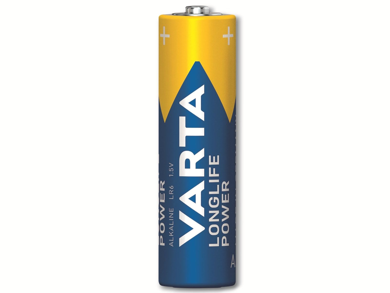 VARTA Batterie Alkaline, 1.5V, Stück Longlife 40 Mignon, AA, Alkaline Batterie LR06, Power