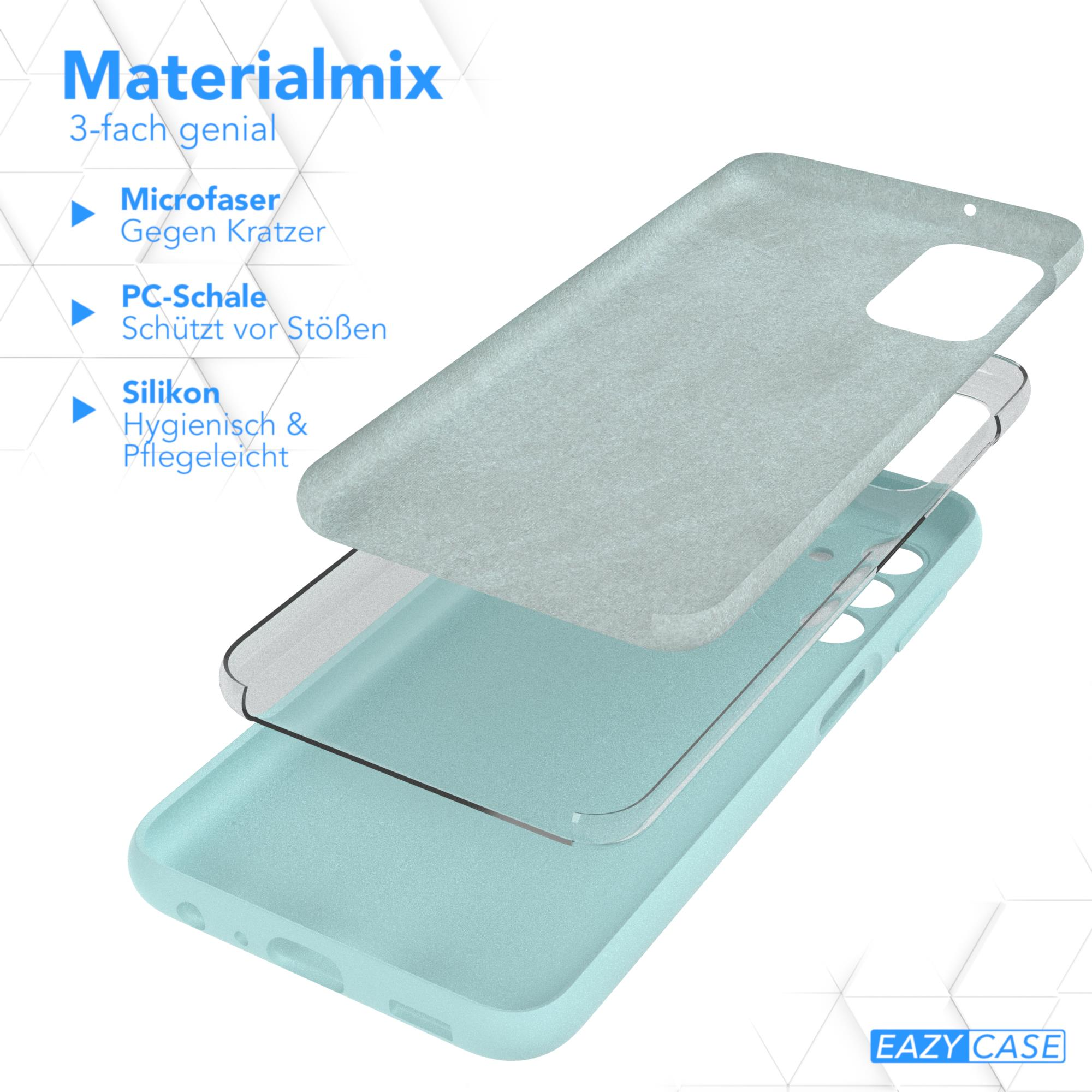 Backcover, Galaxy Samsung, Grün A13, Silikon Premium EAZY CASE Mint Handycase,