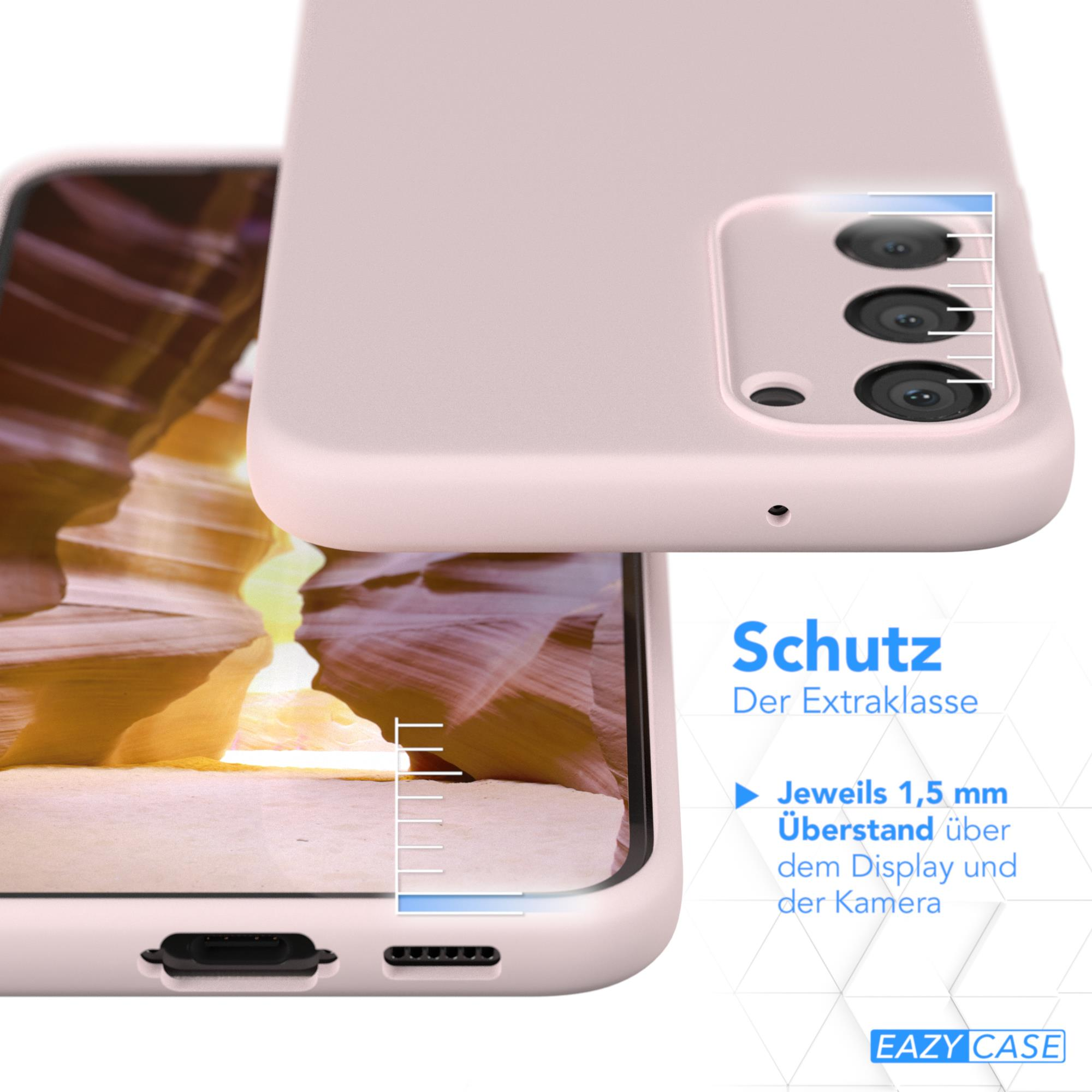 Handycase, Samsung, Premium Plus, EAZY CASE Hellblau Silikon Galaxy Backcover, S23