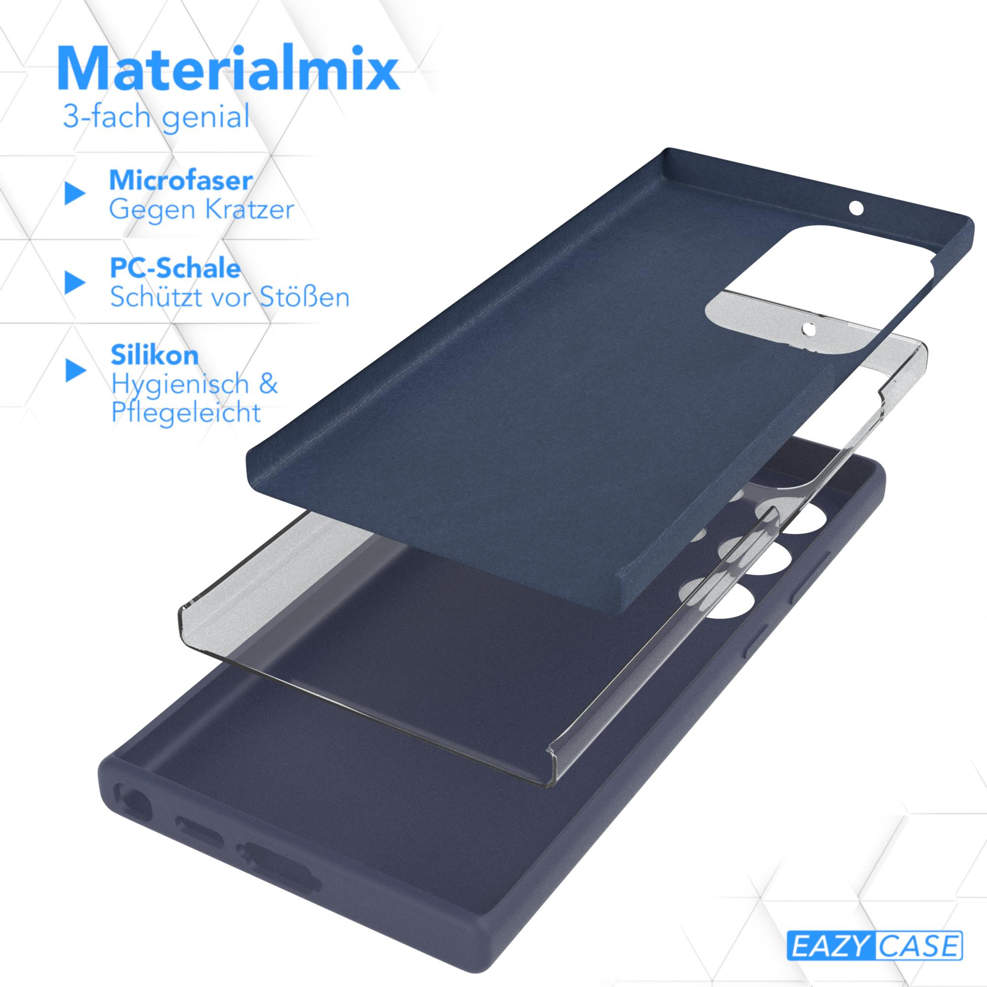 CASE Backcover, Samsung, / Handycase, Premium Nachtblau Ultra, S23 Galaxy EAZY Silikon Blau
