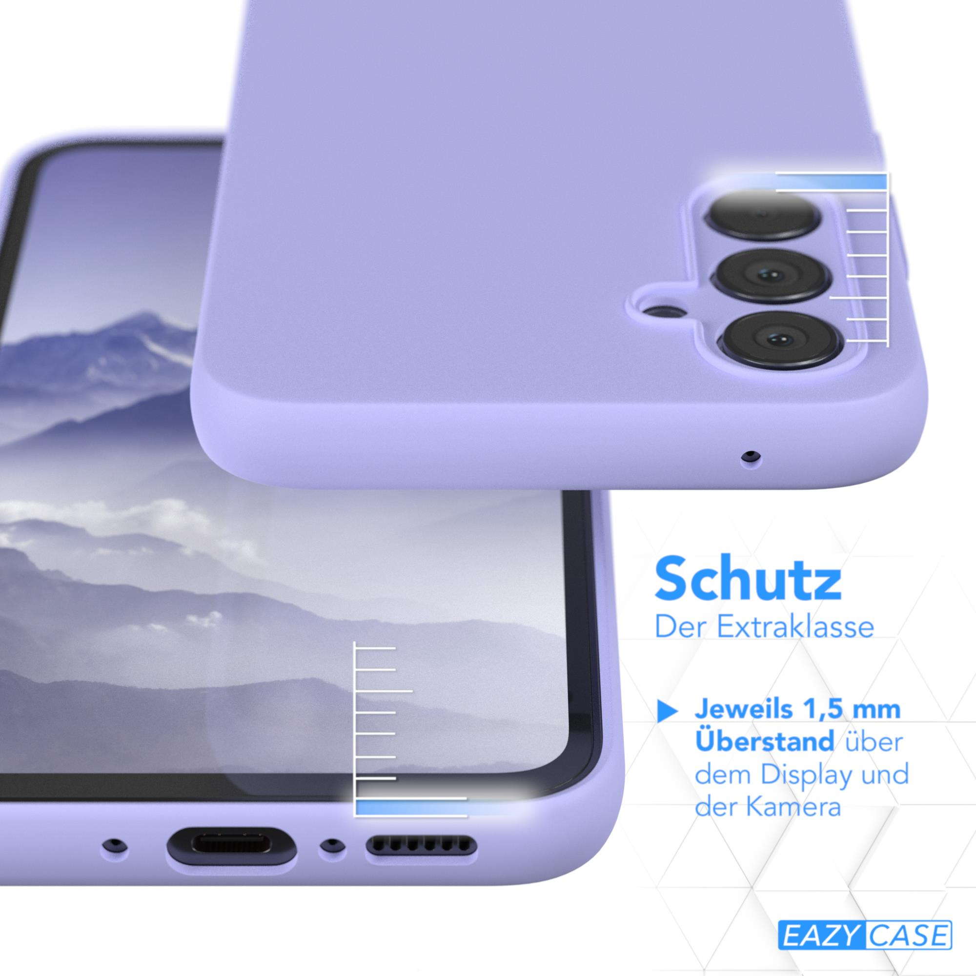 Lila Galaxy Samsung, Backcover, Handycase, EAZY Violett Lavendel Silikon A54, / Premium CASE