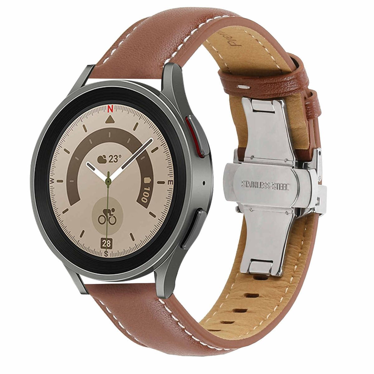 6 Kunstleder Classic / 42 / / Armband 43 5 44 5 mm Samsung, Watch mm / 46 WIGENTO mm, 6 Watch 4 47 Galaxy \