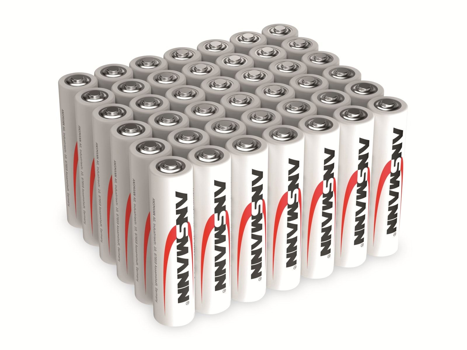 Alkaline, ANSMANN Micro-Batterie-Set, 42 Batterien Stück Alkaline