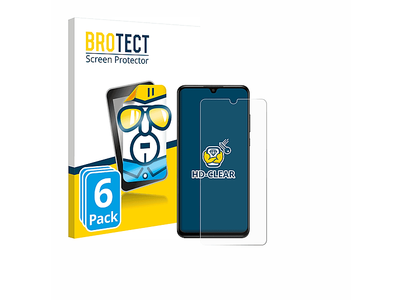 Huawei lite Edition) BROTECT 6x Schutzfolie(für New klare P30