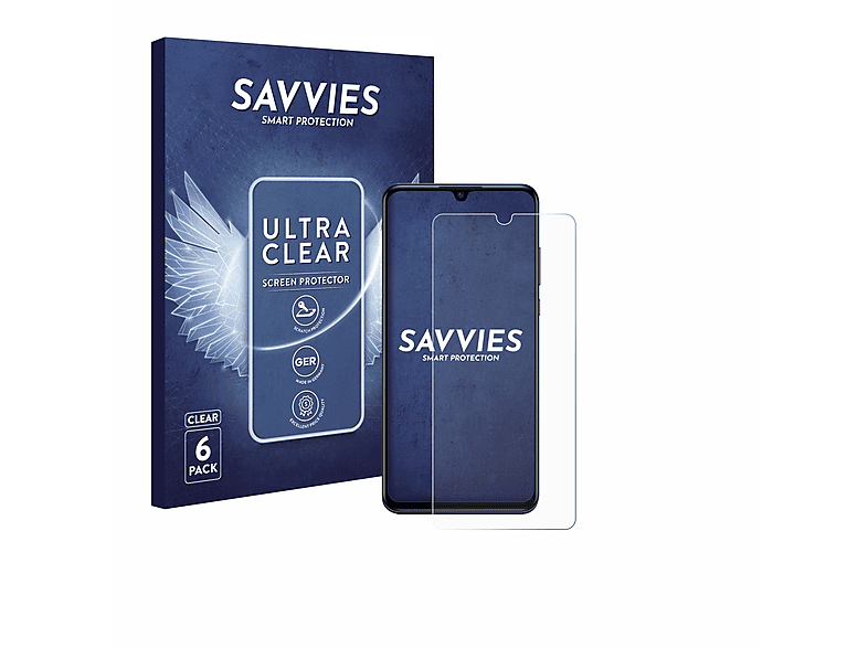 klare SAVVIES Schutzfolie(für 6x New lite Edition) P30 Huawei